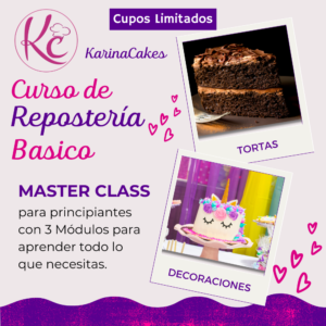 Curso de Repostería Básico 15/11/2025 8am